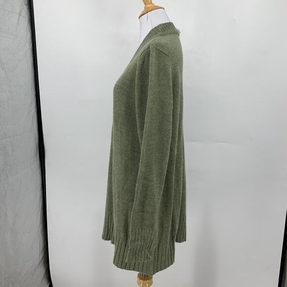Linea by Louis Dell'Olio Sweater Womens M Medium Ivy V Neck Long Sleeve Knitted - Picture 4 of 10